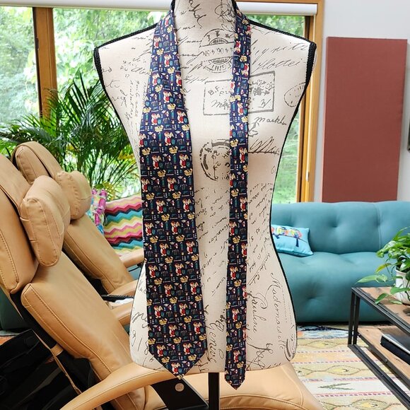 GREG HUNT by ATLAS DESIGN Builder Construction Bear Tie - Picture 1 of 4